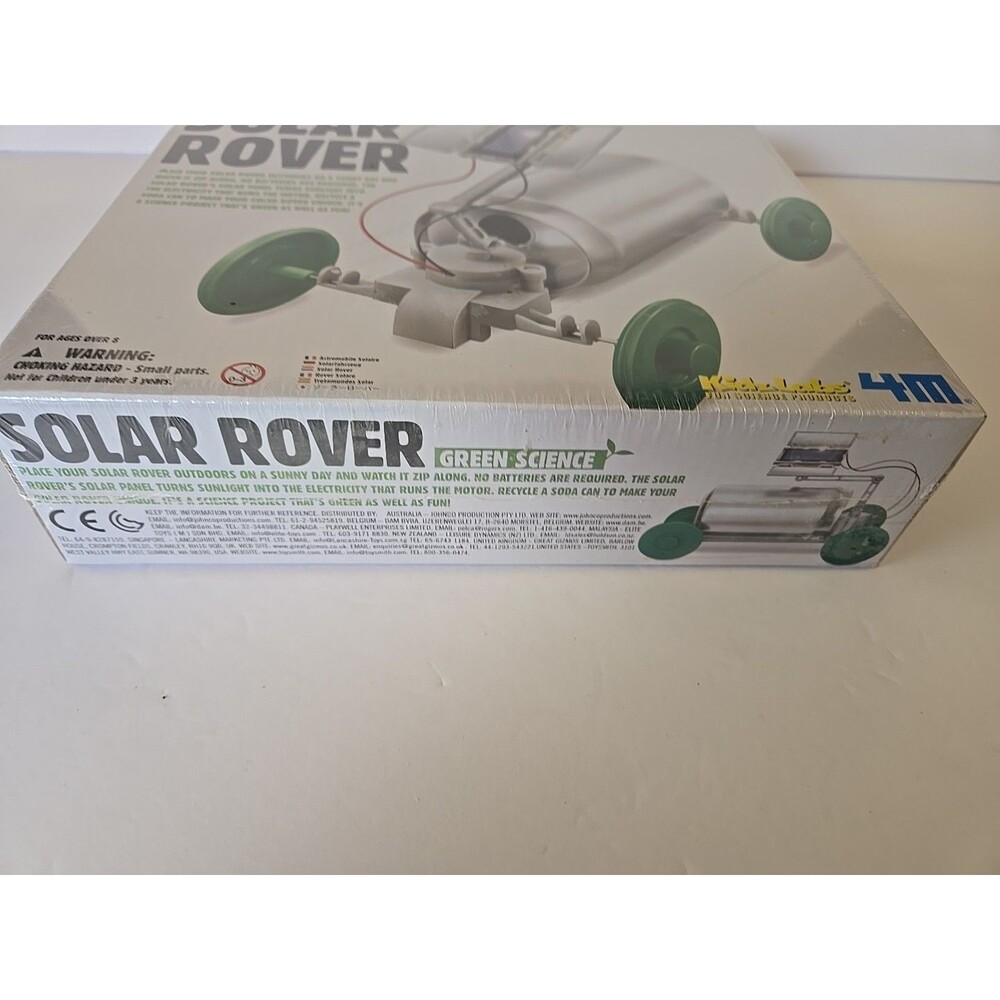 New 4M Green Science Eco-Engineering Solar Rover Kit in Box - Picture 2 of 8